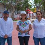 Nuevo Parque de la Paz contribuirá a la construcción de paz y al bienestar social en Villas Otoch: Mara Lezama