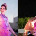 Bajan a la fuerza a ganadora de Miss Universo Fátima Bosch en desfile de Tabasco