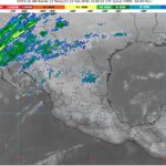 Descenso de temperatura, rachas de viento, lluvias y chubascos en el noroeste de México