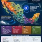 Lluvias intensas y calor extremo impactarán gran parte de México