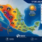 La onda tropical 19 se extenderá frente a las costas del Pacífico central mexicano